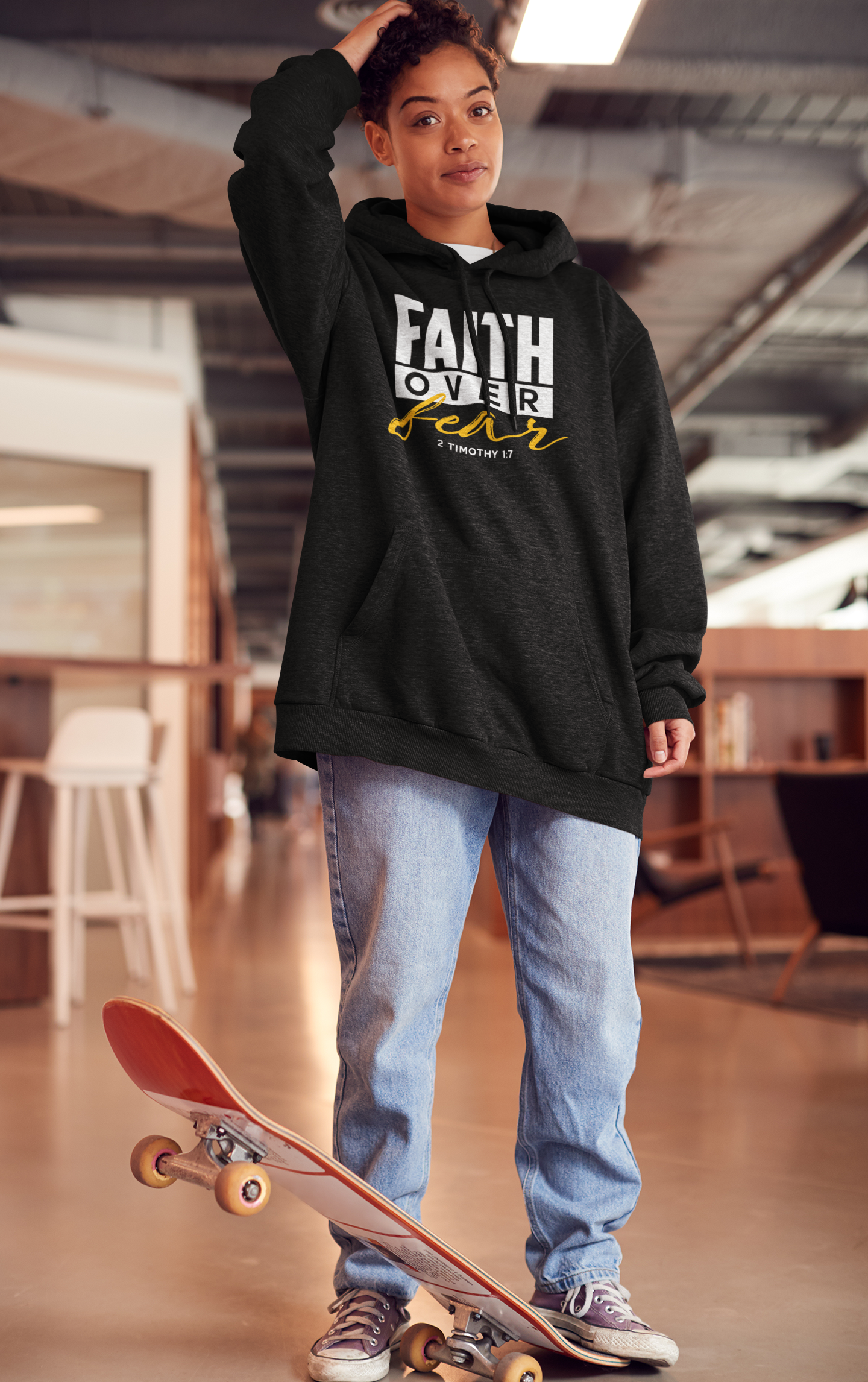 Limited Edition Faith Over Fear Hoodie