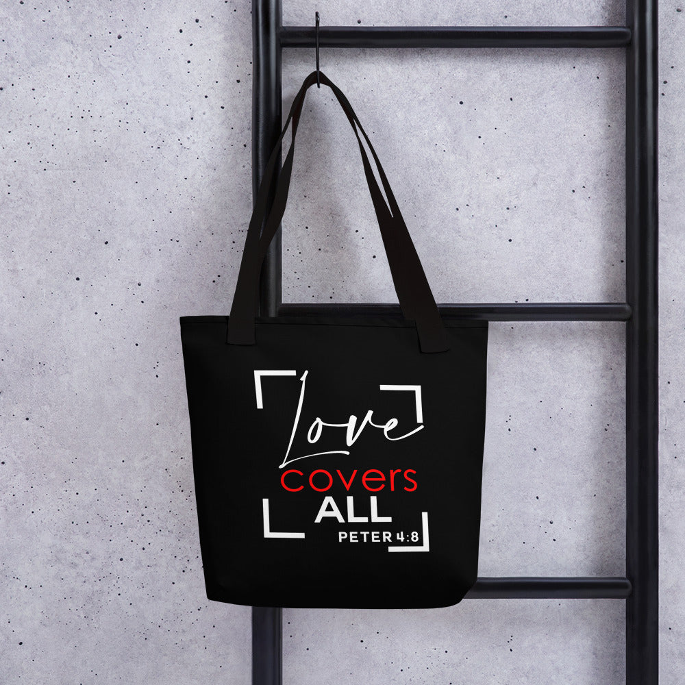 Limited Edition Love Covers ALL Tote Bag