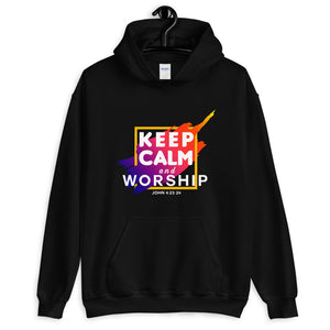 Limited Edition Keep Calm and Worship Hoodie