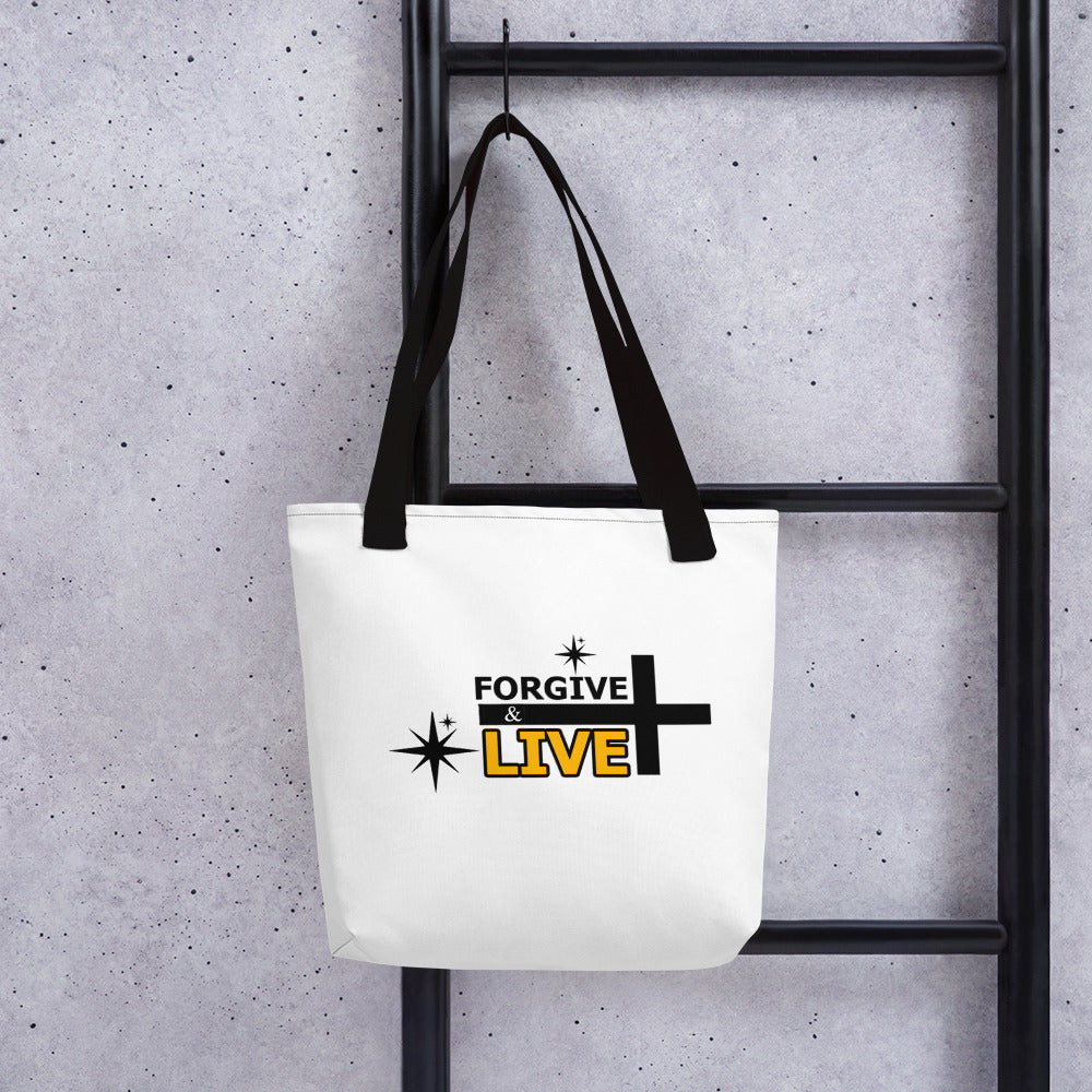 Limited Time Forgive & Live Tote Bag