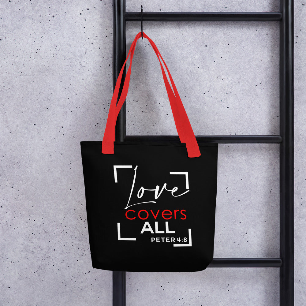 Limited Edition Love Covers ALL Tote Bag