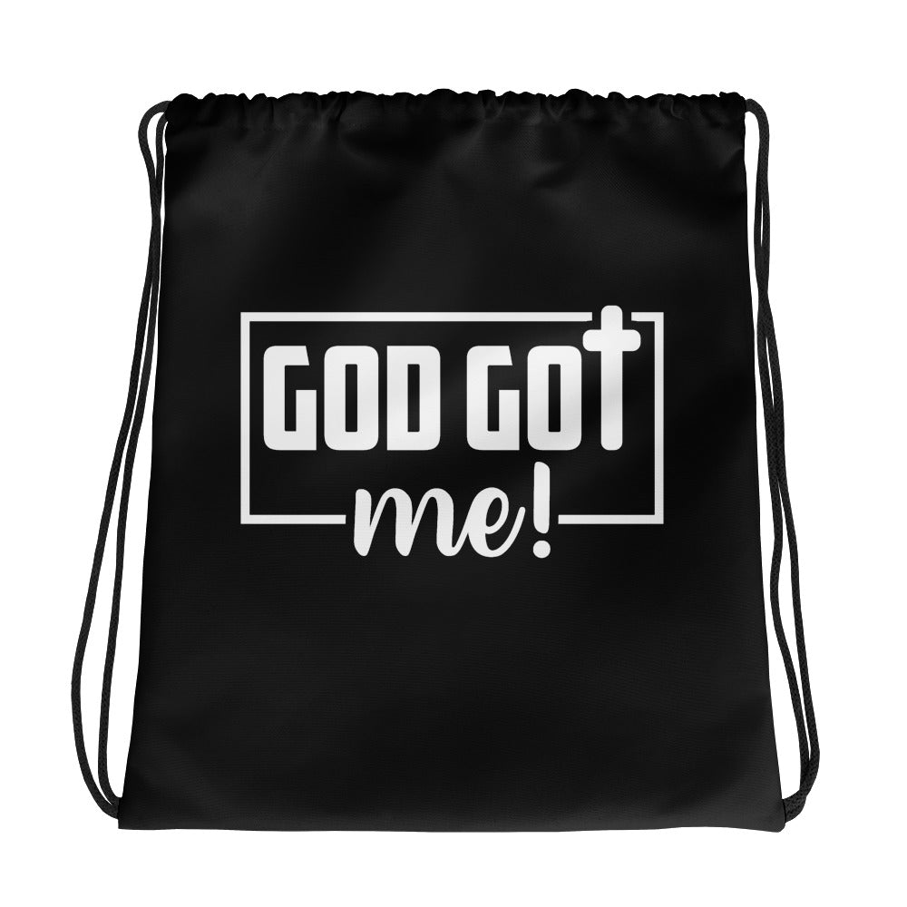 Limited Edition God Got Me Drawstring Bag