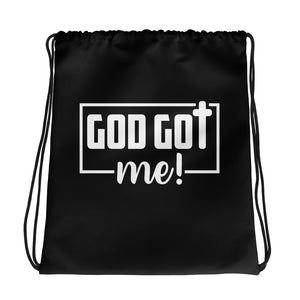 Limited Edition God Got Me Drawstring Bag